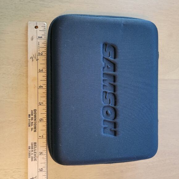 Samson Wireless Mic Microphone Headset Earpiece Beige Lightweight - Picture 6 of 7